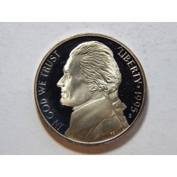 USA 5 Cents 1995 S R PROOF č29298