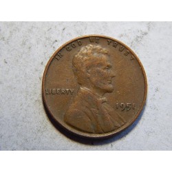 USA 1 Cent 1951 XF č38632 