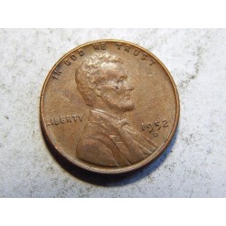 USA 1 Cent 1952 D XF-UNC č39015