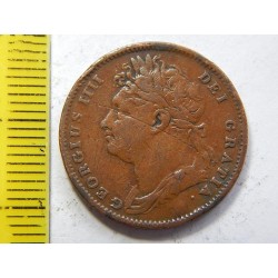Anglie 1 Farthing 1825 VF č35020