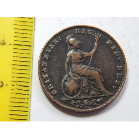 Anglie 1 Farthing 1850 RR VF-XF č30817