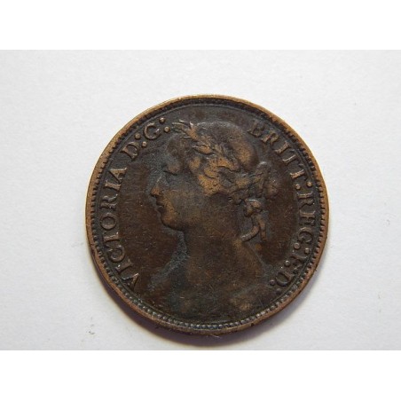 Anglie 1 Farthing 1878 VF č30795
