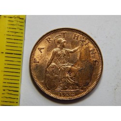 Anglie 1 Farthing 1932 UNC č30813