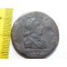 Anglie Half Penny Token 1795 loď VF č12206