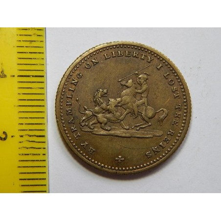 Anglie žeton korunovační William IV. 1831 XF č30801