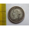 Ceylón 25 Cents 1899 RR Ag XF č35035