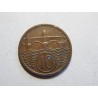Československo 10 Halérů 1925 XF č30759 