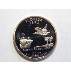 USA ¼ Dollar 2004 S Florida R PROOF č30589