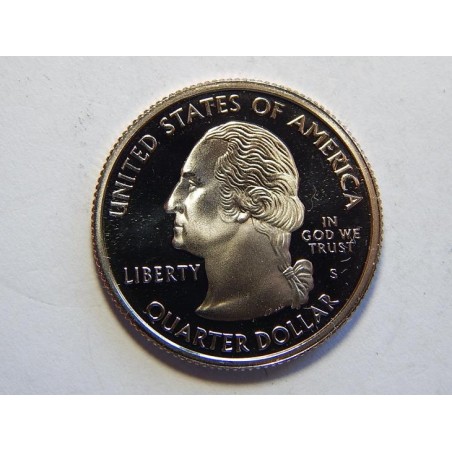 USA ¼ Dollar 2004 S Wisconsin R PROOF č30607
