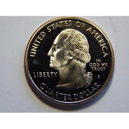 USA ¼ Dollar 2007 S Utah R PROOF č30203