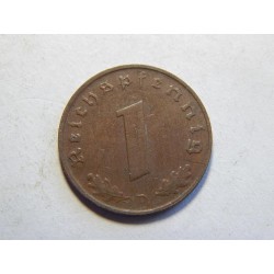 Německo 3. Říše 1 Reichspfennig 1937 D XF č30749