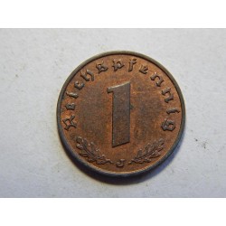Německo 3. Říše 1 Reichspfennig 1938 J XF č30779 