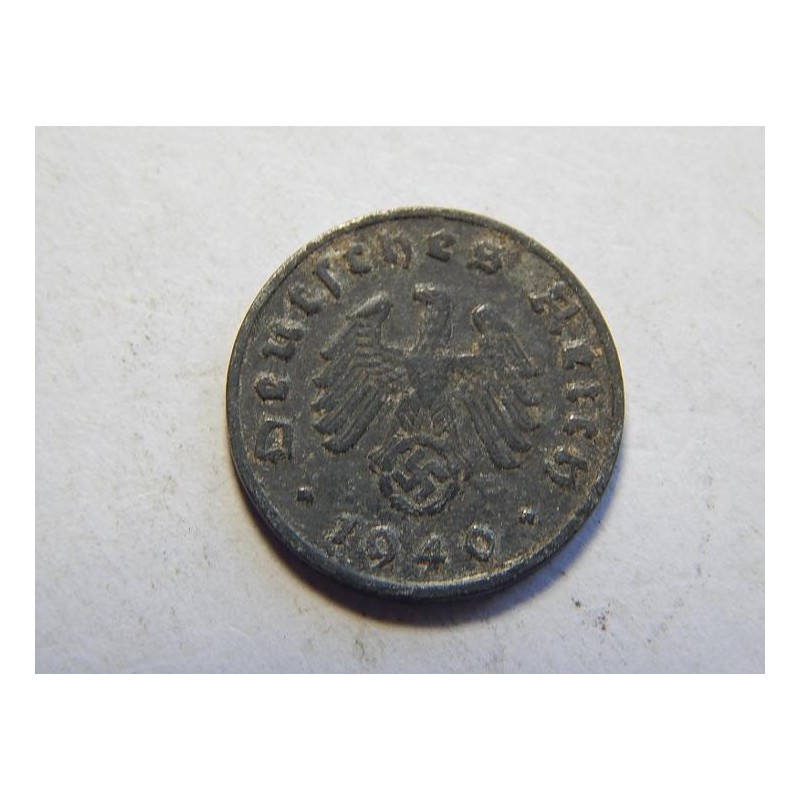 Německo 3. Říše 1 Reichspfennig 1940 A XF č30766 Německo 3. Říše 1 Reichspfennig 1940 A XF č30766