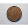 Německo 3. Říše 1 Reichspfennig 1939 F XF č30725 