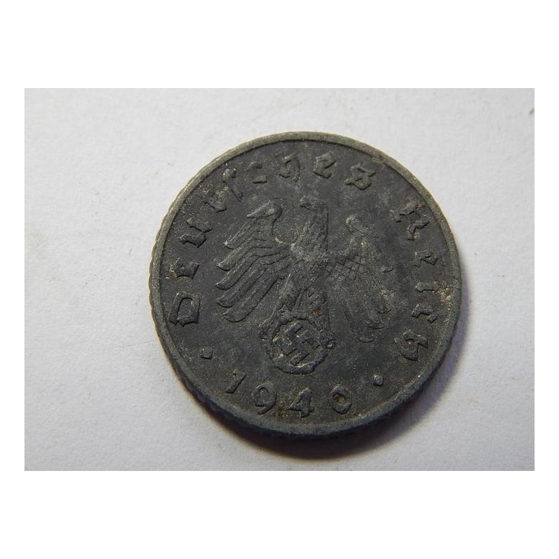 Německo 3. Říše 5 Reichspfennig 1940 F XF č29954 Německo 3. Říše 5 Reichspfennig 1940 F XF č29954