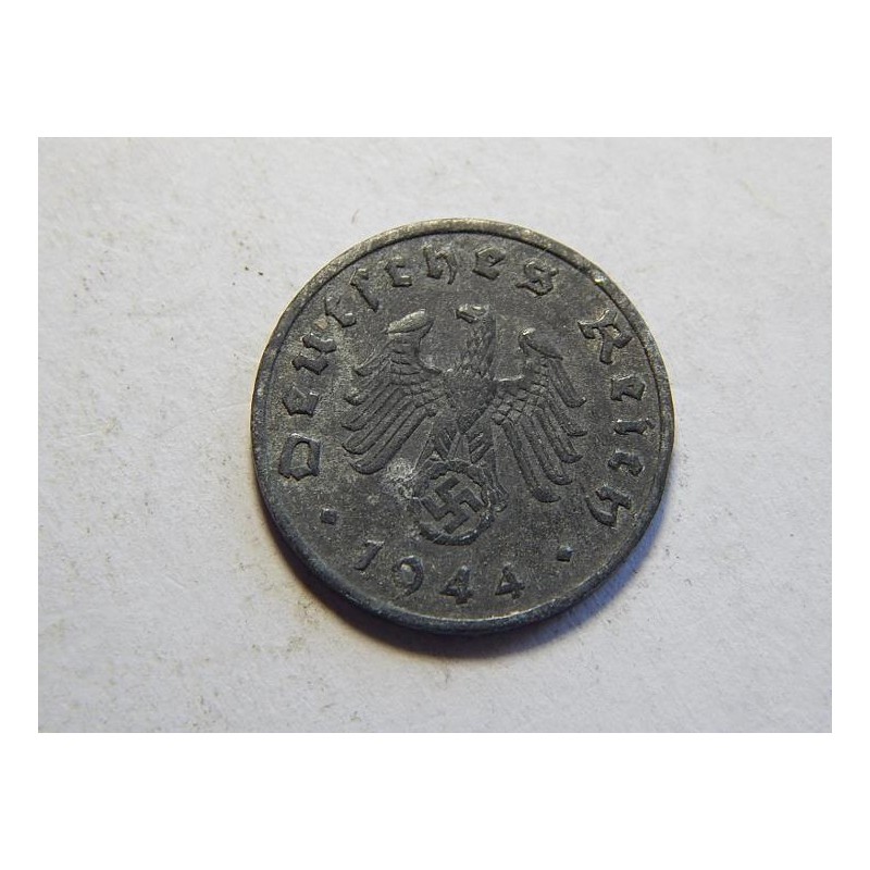 Německo 3. Říše 1 Reichspfennig 1944 A XF č30756 Německo 3. Říše 1 Reichspfennig 1944 A XF č30756