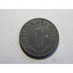 Německo 3. Říše 1 Reichspfennig 1944 A XF č30756 