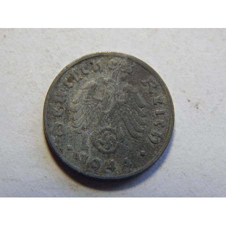 Německo 3. Říše 1 Reichspfennig 1944 D VF č30787 