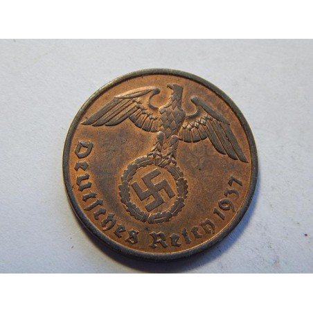 Německo 3. Říše 2 Reichspfennig 1937 A XF č30649 
