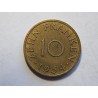 Německo Saarland 10 Franken 1954 XF č30656