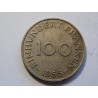 Německo Saarland 100 Franken 1955 XF č30671 