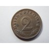 Německo 3. Říše 2 Reichspfennig 1939 D XF-UNC č29929