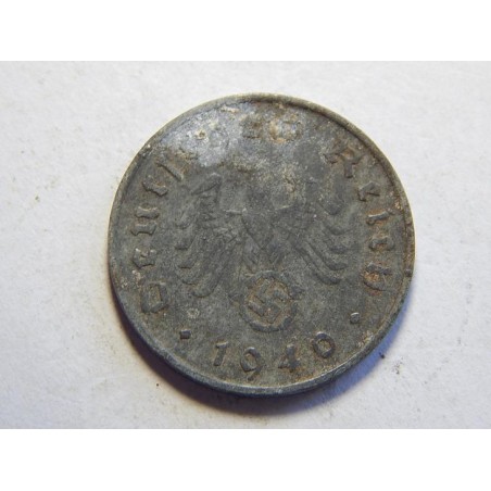 Německo 3. Říše 10 Reichspfennig 1940 G VF č30777 