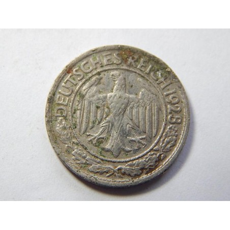Německo 3. Říše 50 Reichspfennig 1928 D VF č29945  