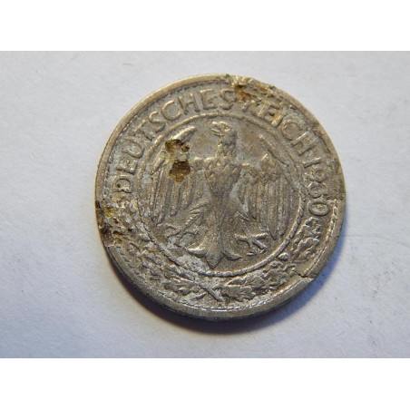 Německo 3. Říše 50 Reichspfennig 1930 D F č30650 