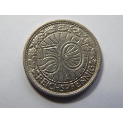 Německo 3. Říše 50 Reichspfennig 1937 A XF č29920 