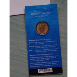 Austrálie 1 Dollar 2006 barevný delfn ve folderu BU čŠU004