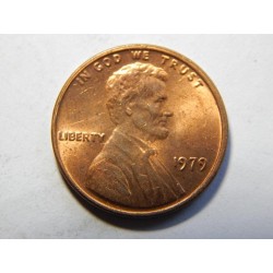 USA 1 Cent 1979 XF-UNC č39065 