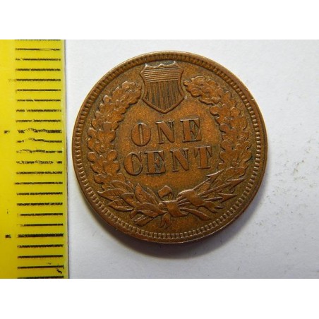 USA 1 Cent 1897 Indián UNC č30832