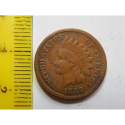 USA 1 Cent 1882 Indián VF č30806
