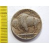 USA 5 Cents 1938 D Indián XF č35015