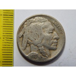 USA 5 Cents 1927 Indián XF č30834