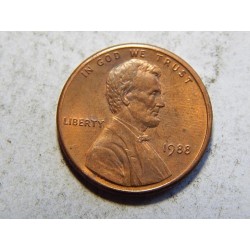USA 1 Cent 1988 UNC č38812 