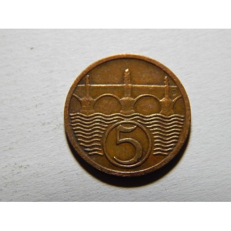 Československo 5 Haléřů 1931 XF č38342
