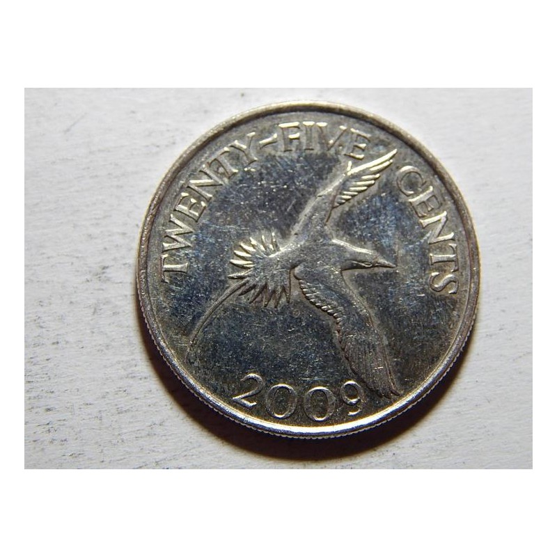 Bermudy 25 Cents 2009 XF č38368 Bermudy 25 Cents 2009 XF č38368