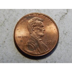 USA 1 Cent 2007 XF-UNC č38819 