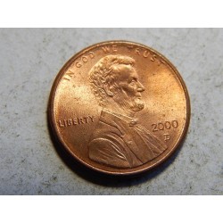 USA 1 Cent 2000 D UNC č38973 