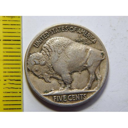 USA 5 Cents 1917 Indián XF-UNC č30829