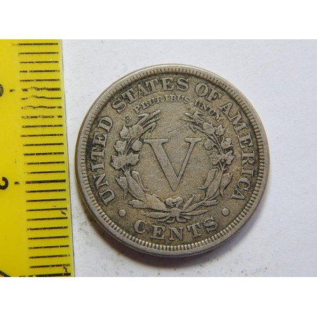 USA 5 Cents 1883 XF č35005