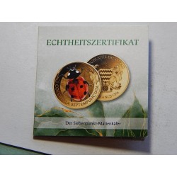 Tschad 3000 Francs Au 999 Coccinella čŠU01