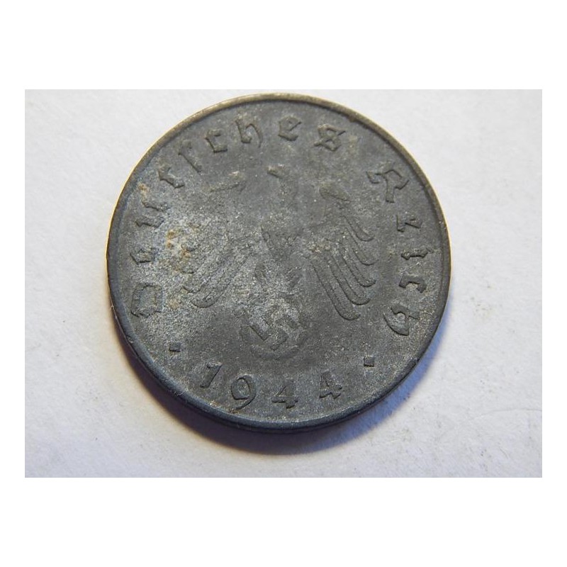 Německo 3. Říše 10 Reichspfennig 1944 A VF-XF č30678 Německo 3. Říše 10 Reichspfennig 1944 A VF-XF č30678