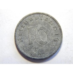 Německo 3. Říše 10 Reichspfennig 1944 A VF-XF č30678 