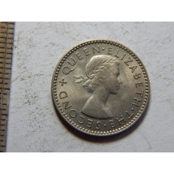 New Zealand 6 Pence 1954 UNC č05310