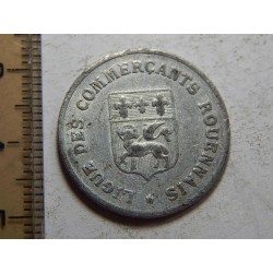 Francie 10 Centimes 1920 Ligue des Commercants VF č05364