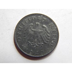 Německo 3. Říše 5 Reichspfennig 1947 D bez HK UNC č05432