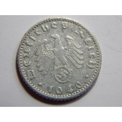 Německo 3. Říše 50 Reichspfennig 1940 G VF č38523 